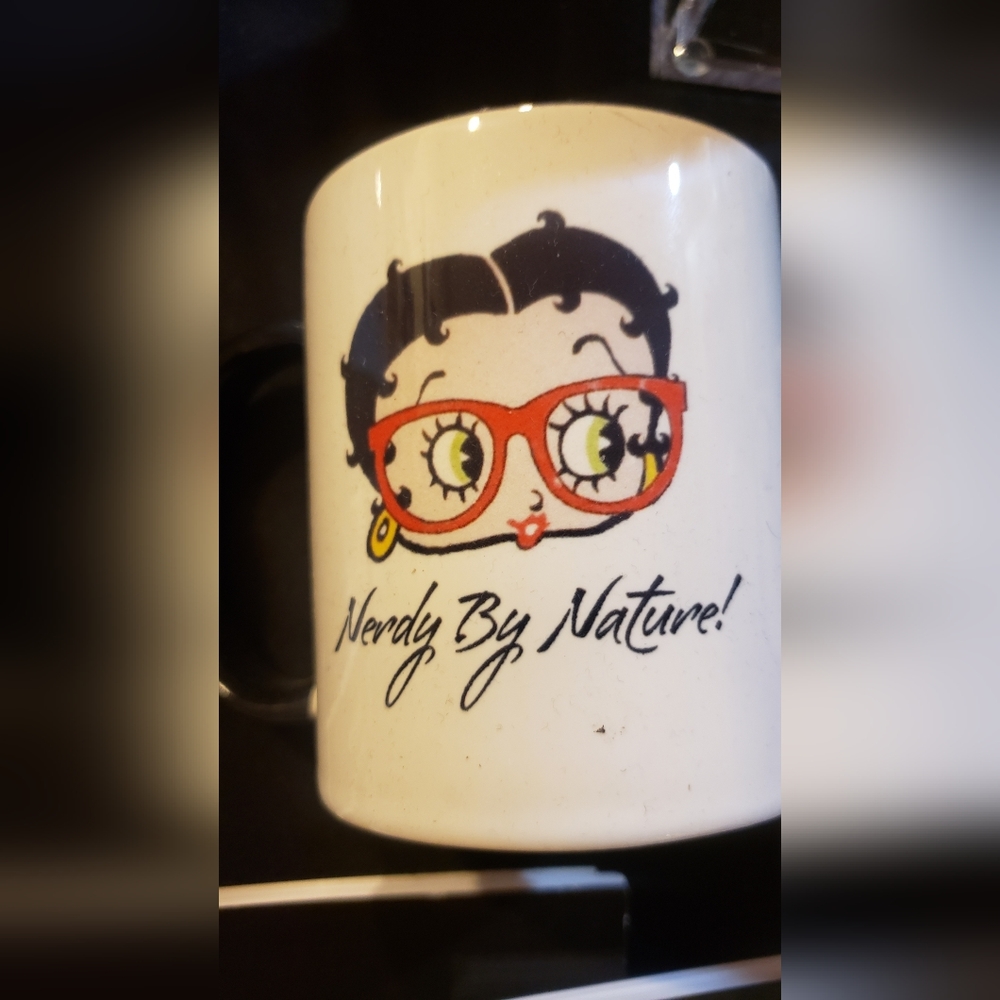 Nerdy by Nature Betty Boop coffee Mug